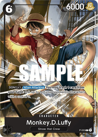 Monkey.D.Luffy (Pirates Party Vol. 3) [Cartes promotionnelles One Piece] 