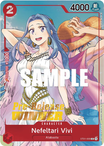 Nefeltari Vivi (Tournoi/Gagnant de pré-sortie OP-03) [Cartes promotionnelles One Piece] 