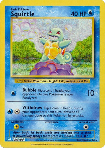 Squirtle [Classique du jeu de cartes à collectionner] 