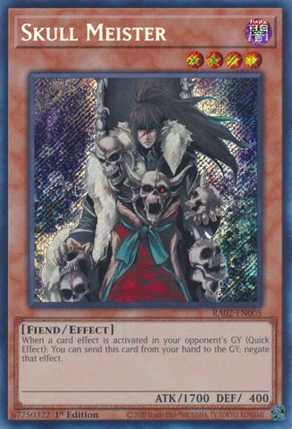 Skull Meister (Secret Rare) [RA02-EN005] Secret Rare