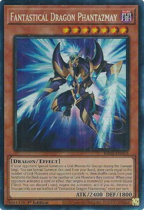 Fantastical Dragon Phantazmay (Alternate Art) (PCR) [RA02-EN013] Prismatic Collector's Rare