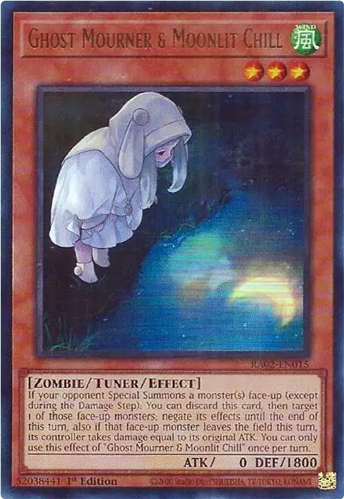 Ghost Mourner & Moonlit Chill (Alternate Art) (UR) [RA02-EN015] Ultra Rare