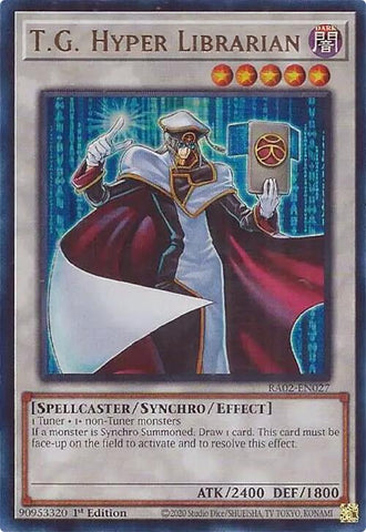 T.G. Hyper Librarian (UR) [RA02-EN027] Ultra Rare