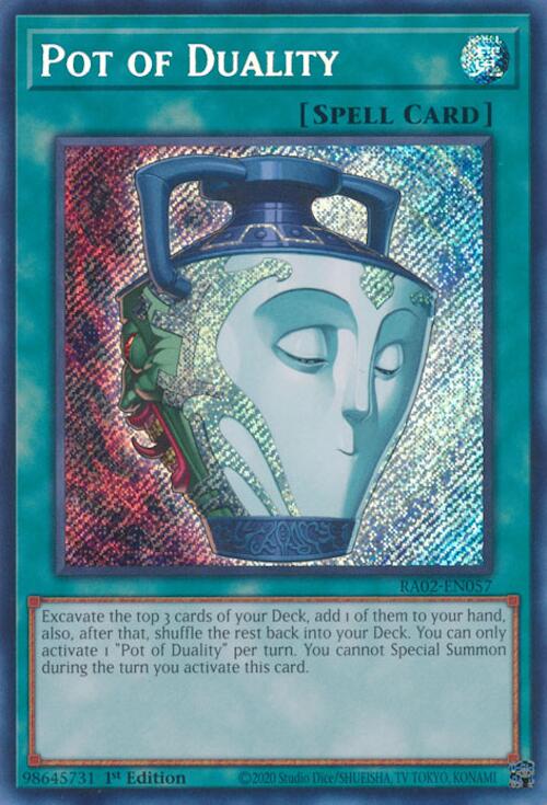 Pot of Duality (Secret Rare) [RA02-EN057] Secret Rare