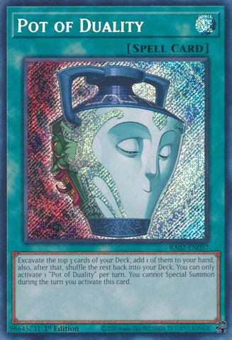 Pot of Duality (Secret Rare) [RA02-EN057] Secret Rare