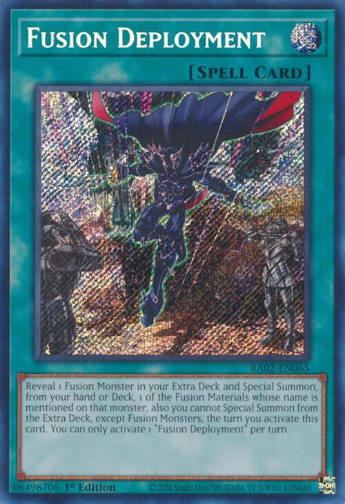 Fusion Deployment (Secret Rare) [RA02-EN065] Secret Rare