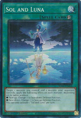 Sol and Luna (PCR) [RA02-EN068] Prismatic Collector's Rare