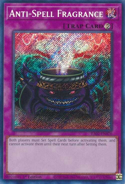 Anti-Spell Fragrance (Secret Rare) [RA02-EN076] Secret Rare