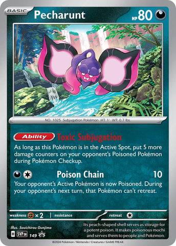 Pecharunt (149) [Scarlet & Violet: Black Star Promos]