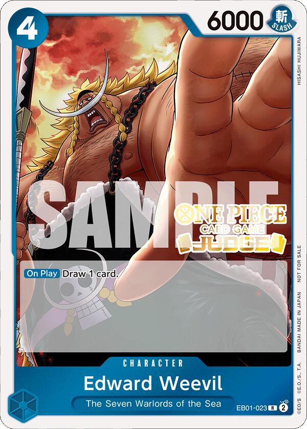 Edward Weevil (Judge Pack Vol. 4) [One Piece Promotion Cards]