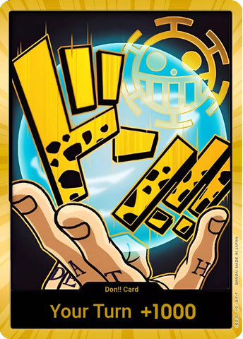 DON!! Card (Trafalgar Law) (Gold) [Premium Booster -The Best-]