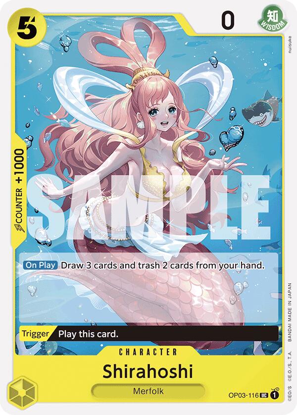 Shirahoshi (OP03-116) (Reprint) [Premium Booster -The Best-]