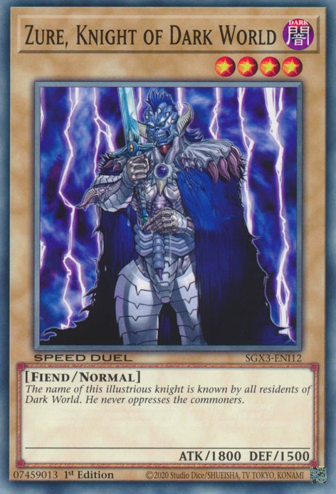 Zure, chevalier du monde des ténèbres [SGX3-ENI12] Commun 