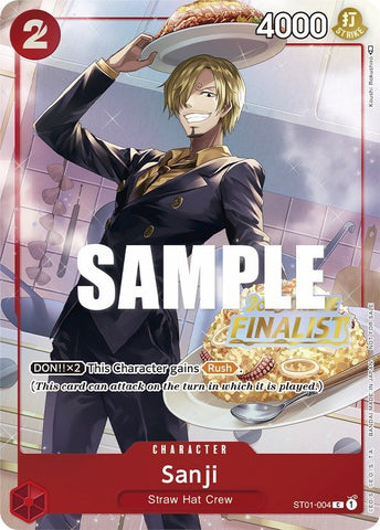 Sanji (Online Regional 2023) [Finaliste] [Cartes promotionnelles One Piece] 