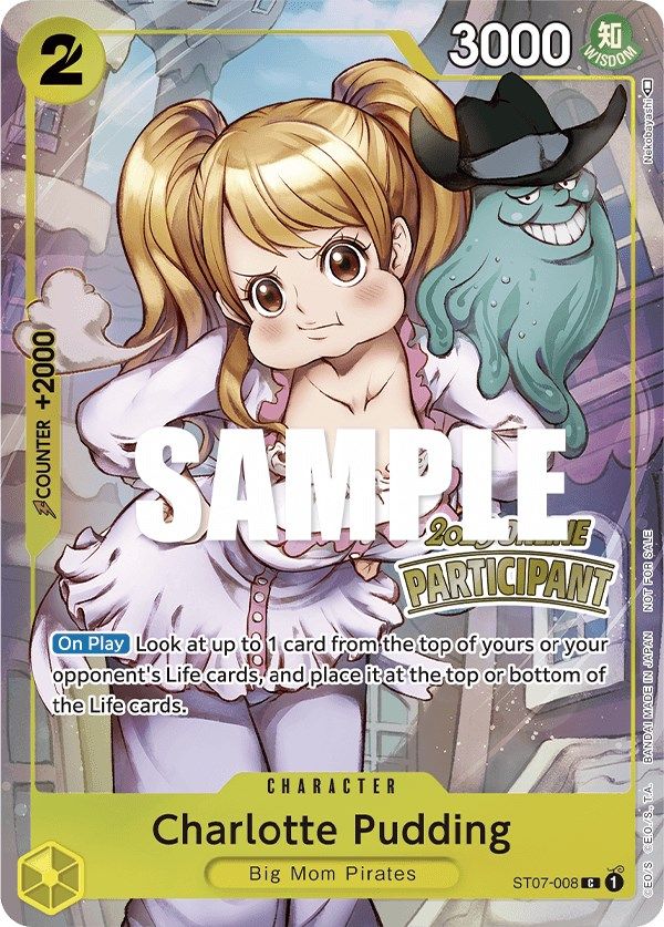 Charlotte Pudding (régional en ligne 2023) [Participant] [Cartes promotionnelles One Piece] 