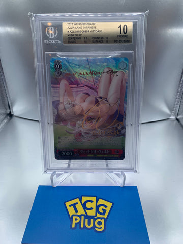 2022 Japonais Weiss Schwarz Vittorio Veneto Azur Lane SP BGS 10