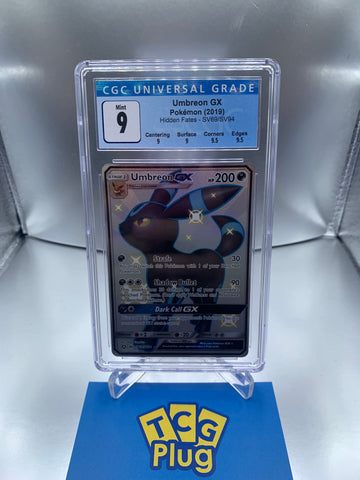 2019 Pokémon Umbreon GX Destins Cachés SV69 CGC 9