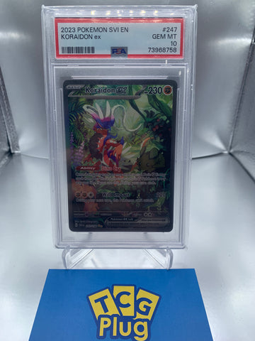 2023 Pokemon Koraidon ex Scarlet & Violet Base PSA 10
