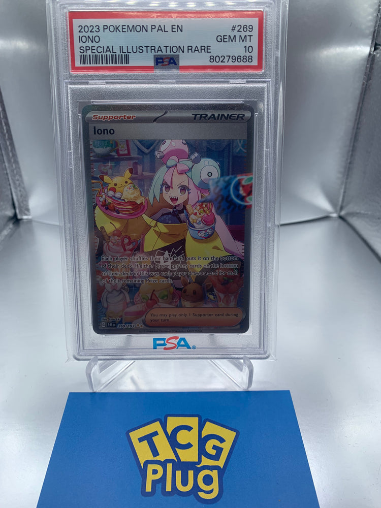 2023 Pokemon Iono SIR Paldea Evolved PSA 10
