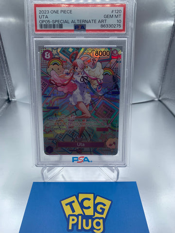 2023 One Piece Uta Special Alternate Art OP05 PSA 10