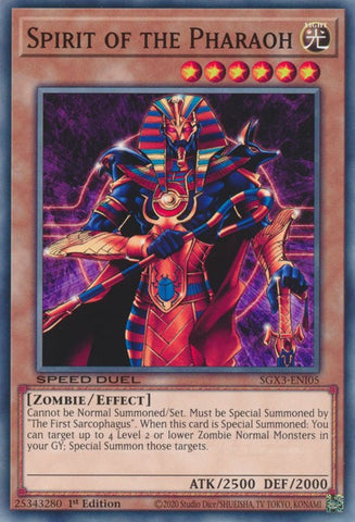 Esprit du Pharaon [SGX3-ENI05] Commun 