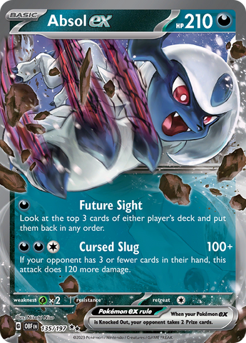 Absol ex (135/197) [Écarlate et Violet : Flammes d'Obsidienne] 