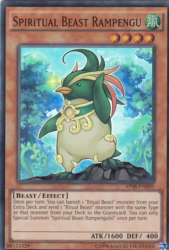 Bête spirituelle Rampengu [AP08-EN009] Super Rare 