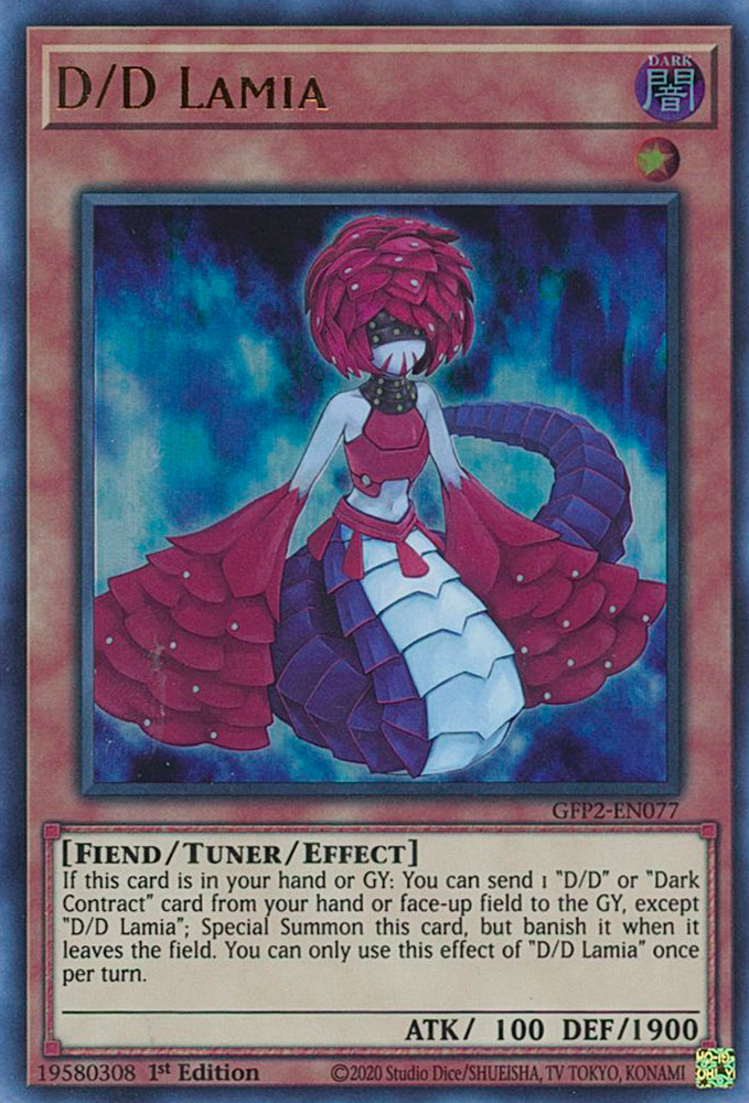 D/D Lamia [GFP2-EN077] Ultra Rare 