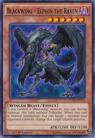 Blackwing - Elphin le Corbeau [LC5D-EN116] Commun 