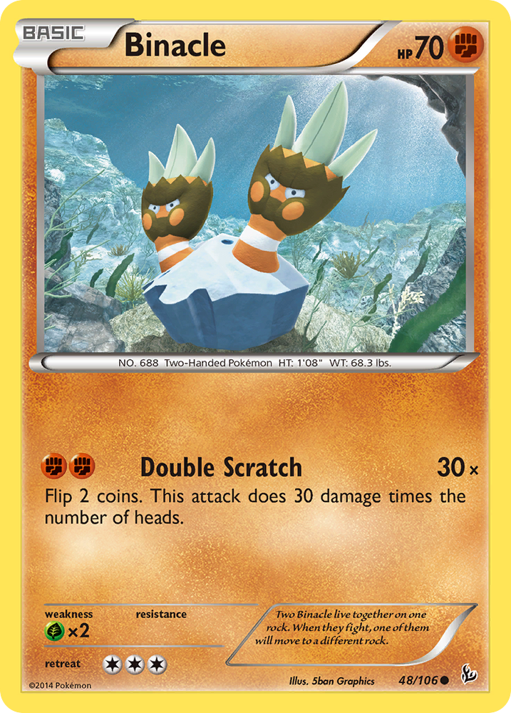 Binacle (48/106) [XY : Flashfire] 