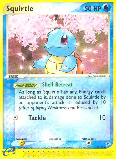 Carapuce (46/95) [EX : Team Magma contre Team Aqua] 