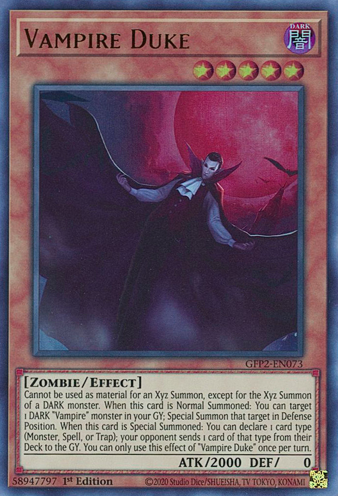 Vampire Duke [GFP2-EN073] Ultra Rare