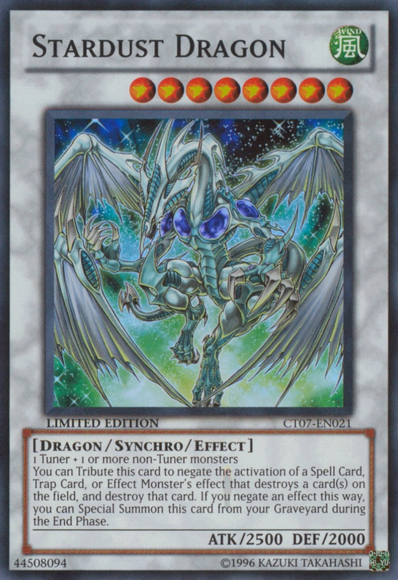 Dragon poussière d'étoile [CT07-EN021] Super Rare 