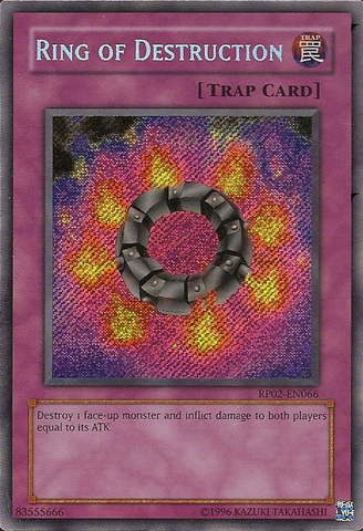Anneau de destruction [RP02-EN066] Secret Rare 