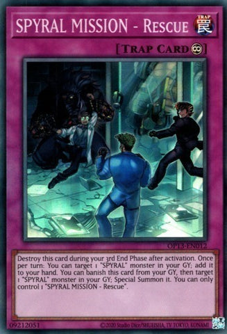 MISSION SPYRAL - Sauvetage [OP13-EN012] Super Rare 