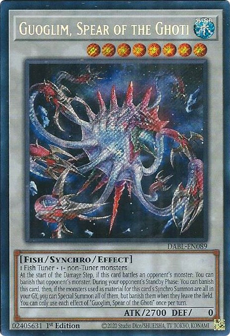 Guoglim, Lance du Ghoti [DABL-EN089] Secret Rare 