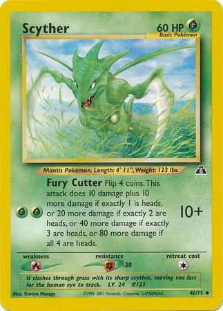 Scyther (46/75) [Neo Discovery Illimité] 