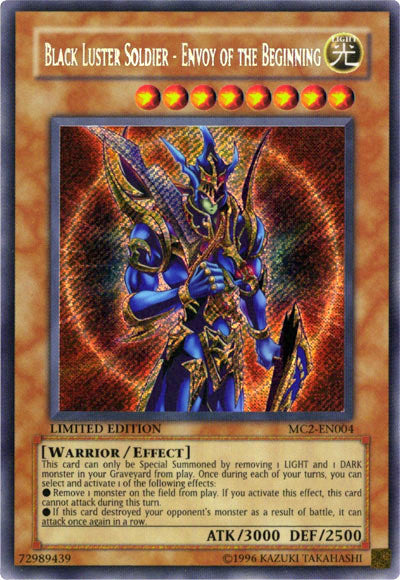Soldat Black Lustre - Envoyé du Commencement [MC2-EN004] Secret Rare 