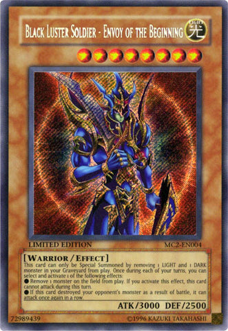 Soldat Black Lustre - Envoyé du Commencement [MC2-EN004] Secret Rare 