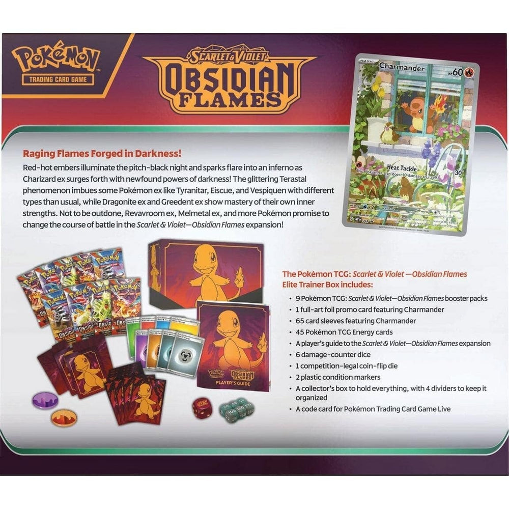 Scarlet & Violet: Obsidian Flames - Elite Trainer Box