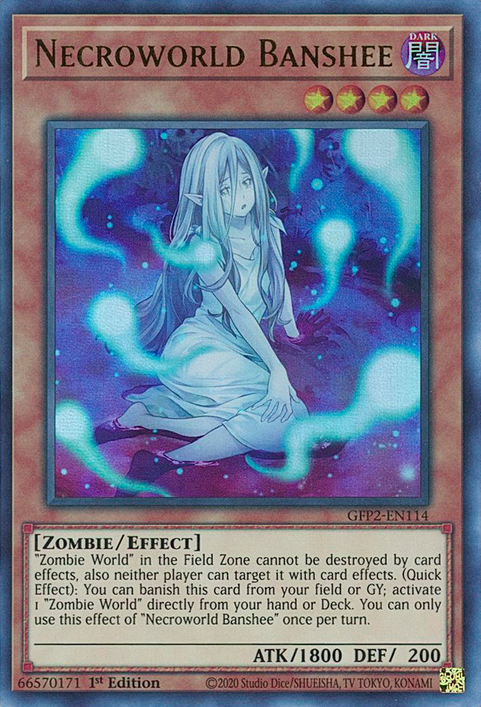 Necroworld Banshee [GFP2-EN114] Ultra Rare