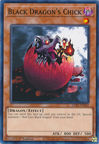 Poussin du dragon noir [LDS1-EN002] Commun 