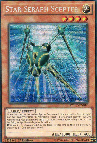 Sceptre séraphin étoilé [WSUP-EN018] Secret Rare 