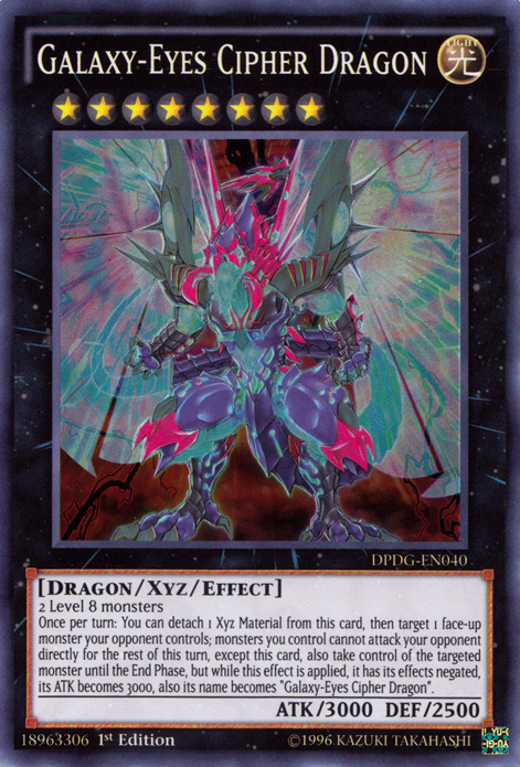 Dragon Chiffré aux Yeux Galactiques [DPDG-EN040] Super Rare 