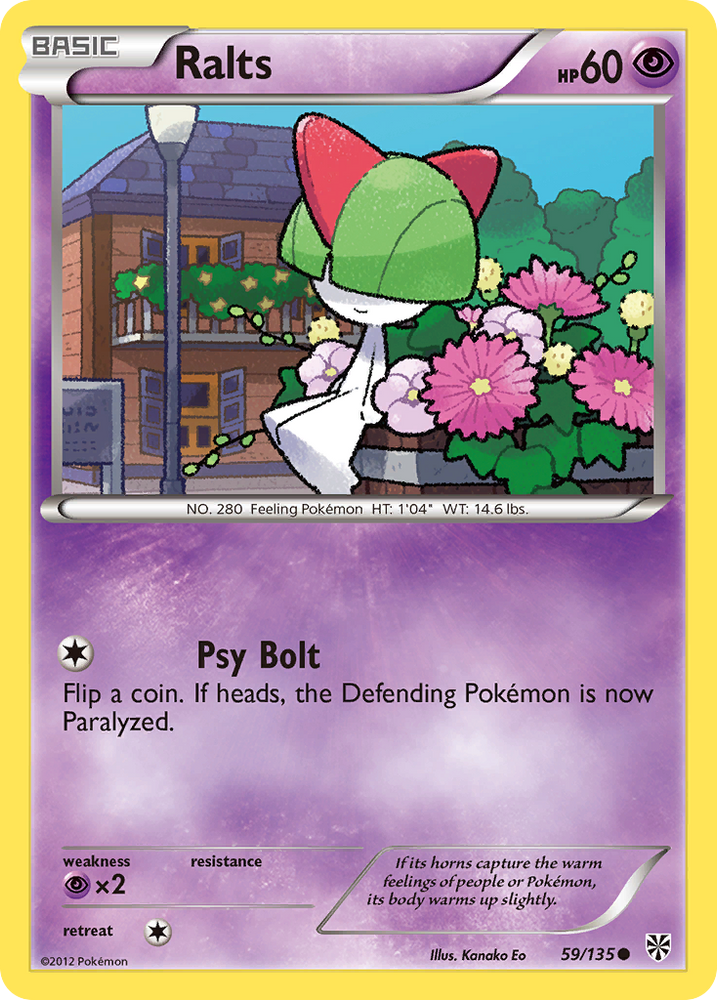 Ralts (59/135) [Black & White: Plasma Storm]