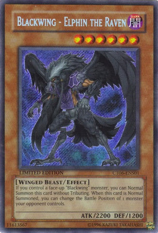 Blackwing - Elphin le Corbeau [CT06-ENS01] Secret Rare 