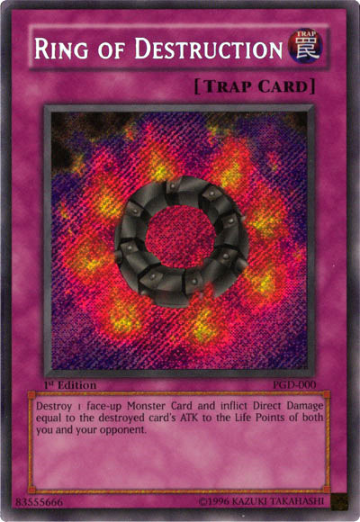 Anneau de destruction [PGD-000] Secret Rare 