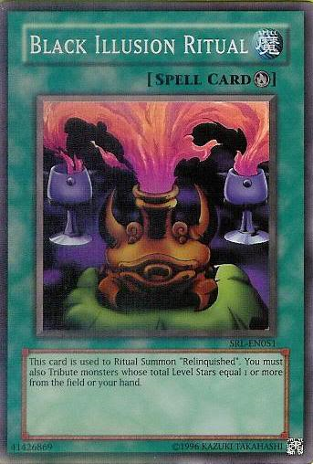 Rituel d'illusion noire [SRL-051] Super Rare 