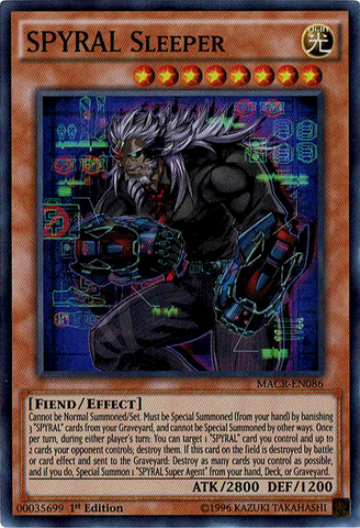 Dormeur SPYRAL [MACR-EN086] Super Rare 