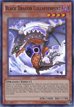 Serpent noir effondré [AP06-EN006] Super Rare 